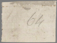 L 02288
<br/>
Label met opschrift
<br/>
<em>Escher von der Linth, Johannes Conrad (1767-1823)</em>
